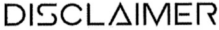 DISCLAIMER logo