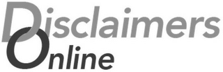 DISCLAIMERS ONLINE logo