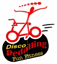 DISCO PEDALLING FUN FITNESS logo