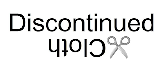 DISCONTINUED CLOTH logo