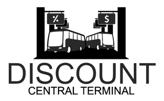 DISCOUNT CENTRAL TERMINAL logo