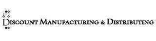 DISCOUNT MANUFACTURING & DISTRIBUTING logo