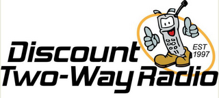 DISCOUNT TWO-WAY RADIO, EST 1997 logo
