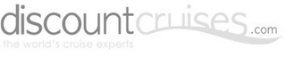 DISCOUNTCRUISES.COM THE WORLD'S CRUISE EXPERTS logo