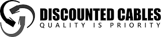 DISCOUNTED CABLES QUALITY IS PRIORITY logo