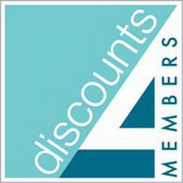 DISCOUNTS 4 MEMBERS logo