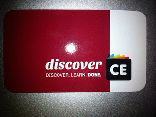 DISCOVER CE DISCOVER. LEARN. DONE. logo