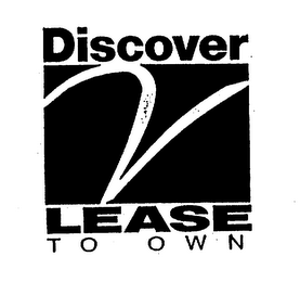 DISCOVER LEASE TO OWN logo