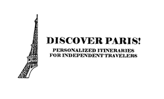 DISCOVER PARIS! PERSONALIZED ITINERARIES FOR INDEPENDENT TRAVELERS logo