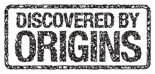 DISCOVERED BY ORIGINS logo