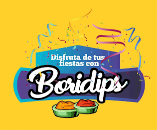 DISFRUTA DE TUS FIESTAS CON BORIDIPS logo