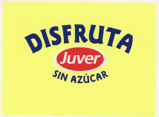 DISFRUTA JUVER SIN AZÚCAR logo