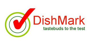 DISHMARK TASTEBUDS TO THE TEST logo