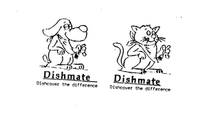 DISHMATE DISHCOVER THE DIFFERENCE logo