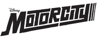 DISNEY MOTORCITY logo