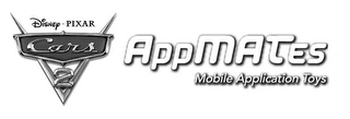 DISNEY · PIXAR CARS 2 APPMATES MOBILE APPLICATION TOYS logo