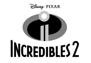 DISNEY PIXAR INCREDIBLES 2 logo