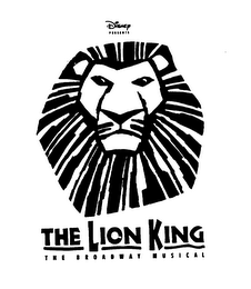 DISNEY PRESENTS THE LION KING THE BROADWAY MUSICAL logo