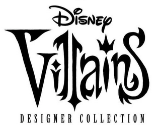 DISNEY VILLAINS D E S I G N E R   C O L L E C T I O N logo