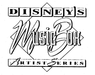 DISNEY'S MUSIC BOX ARTIST SERIES logo