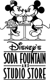 DISNEY'S SODA FOUNTAIN AND STUDIO STORE logo