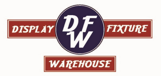 DISPLAY FIXTURE WAREHOUSE DFW logo