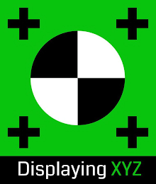 DISPLAYING XYZ logo