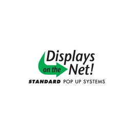 DISPLAYS ON THE NET! STANDARD POP UP SYSTEMS logo