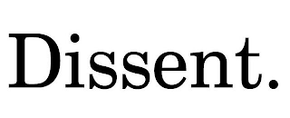 DISSENT. logo