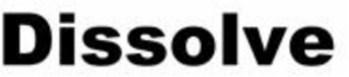 DISSOLVE logo