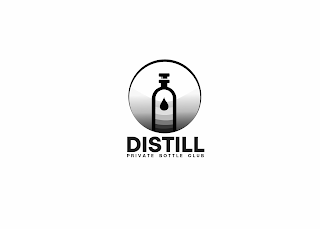 DISTILL PRIVATE BOTTLE CLUB logo