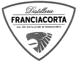 DISTILLERIE FRANCIACORTA DAL 1901 DISTILLATORI IN FRANCIACORTA logo