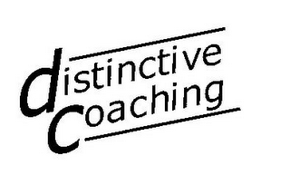 DISTINCTIVE COACHING logo