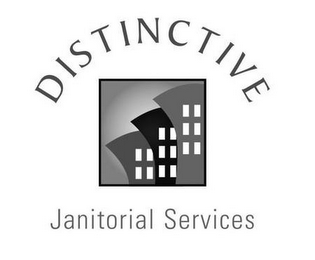 DISTINCTIVE JANITORIAL SERVICES logo
