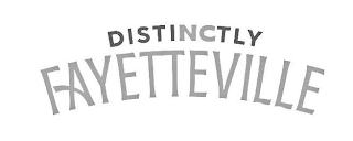 DISTINCTLY FAYETTEVILLE logo