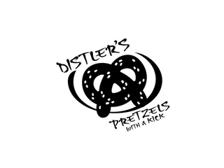 DISTLER'S PRETZELS WITH A KICK logo