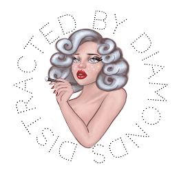 DISTRACTED BY DIAMONDS logo