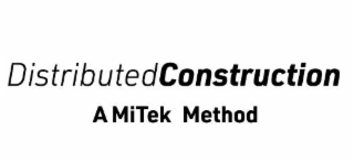 DISTRIBUTEDCONSTRUCTION A MITEK METHOD logo
