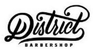 DISTRICT BARBERSHOP logo