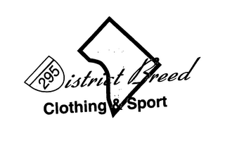 DISTRICT BREED CLOTHING & SPORT logo