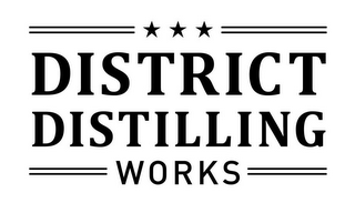 DISTRICT DISTILLING WORKS logo