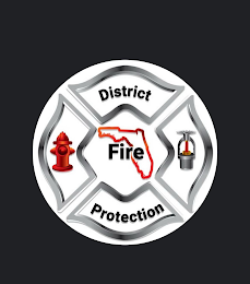 DISTRICT FIRE PROTECTION logo