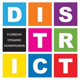 DISTRICT FLORIDA'S DYNAMIC DOWNTOWNS logo