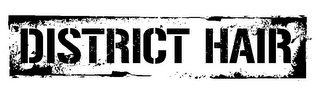 DISTRICT HAIR logo