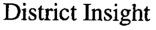 DISTRICT INSIGHT logo