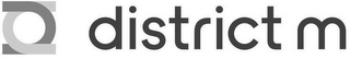 DISTRICT M logo