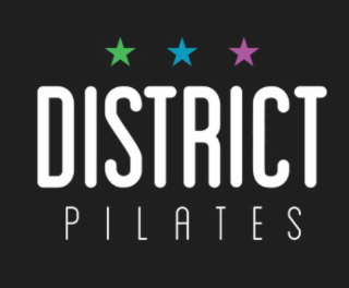DISTRICT  P I L A T E S logo