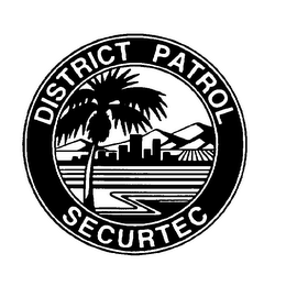 DISTRICT PATROL SECURTEC logo