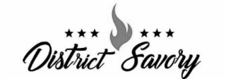 DISTRICT SAVORY logo