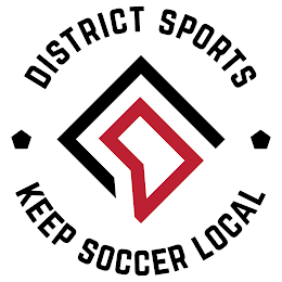 DISTRICT SPORTS KEEP SOCCER LOCAL logo